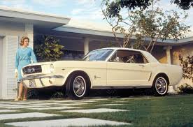 Image result for Sunlight Yellow 1964 Mustang