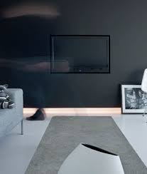 Pin By Rachael Franke On Home Minimalism Interior Black Walls House Design