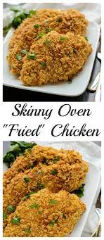 The best crispy chicken tenders in your air fryer that tastes like fried chicken! Crispy Juicy Baked Chicken That Tastes Like Fried Chicken Skinny Buttermilk Oven Fried Chicken Www Wellplate Recipes Chicken Recipes Baked Fried Chicken