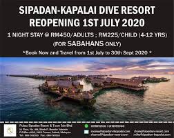 Semporna Promosi 20 Sipadan Kapalai Resort Facebook