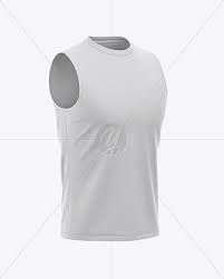 Download Baseball Sleeveless Shirt Mockup Half Side View In Apparel Mockups On Yellow Images Object Mockups