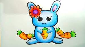 Kumpulan gambar hewan untuk anak anak tk paud belajar mewarnai. Menggambar Dan Mewarnai Kelinci How To Draw Bunny Mewarnai Dengan Gradasi Crayon Youtube