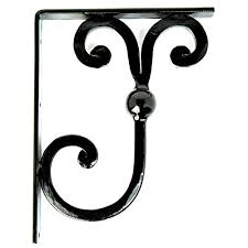 Understanding how they were installed initially can help you remove them without damaging the surrounding areas or cabinets. Black Scroll 13 X11 Premium Heavy Duty Wrought Iron Countertop Brackets Handcrafted Powder Coated Decorative Bracket Corbels For Use With Interior Exterior Granite Countertops Mantels Walmart Canada
