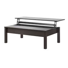 The edges of the tempered glass are coated around. Trulstorp Coffee Table Black Brown 45 1 4x27 1 2 Ikea