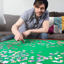 Beautifully designed and covered in quality felt (color may vary, the puzzleboard angles allowing you to stay in a more comfortable, upright position as you complete your puzzles. Square Jigsaw Puzzle Table Spinner Puzzle Accessories And Organizer Puzzle Tables For Adults Puzzle Board For Storage Felt Top Mat 34 X 34 Puzzle Holder And Keeper Up To 1500 Pieces Puzzles