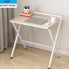 Ys Feiteng Folding Table Home Foldable Single Bedroom Room Simple Writing Desk Simple Modern Assembly Student Writing Co In 2020 Simple Writing Desk Simple Desk Desk