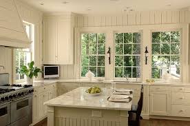 Beadboard Kitchen Island Cottage Kitchen Litchfield Designs Beadboard Kitchen Beadboard Kitchen Cabinets Antique White Kitchen