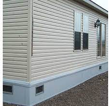In addition to mobile home skirting, everrock is commonly used around decks, stairs and patios. 14 X 80 Complete Mobile Home Insulated Skirting Package