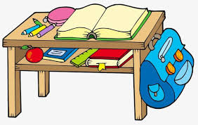 الكتاب على الطاولة School Tables Book Clip Art Clip Art Borders