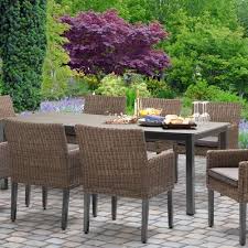Kettler Bretagne 6 Seat Set In Rattan Kbretset02 Outdoor Dining Table Outdoor Furniture Sets Outdoor Garden Furniture