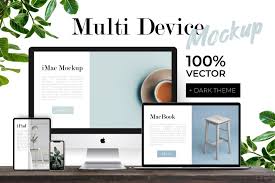 Vector Device Mockup Scene Creator In 2020 Imac Mockup Free Mockup Scene Creator