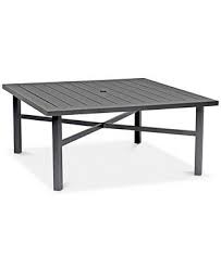 Furniture Highland Aluminum Outdoor 64 X 64 Table Created For Macy S Reviews Furniture Macy S Outdoor Furniture Outdoor Furniture