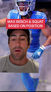 #greenscreen MAX BENCH & SQUAT BASED ON POSITION #football #foryou #fyp