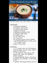 Dixie Stampede Soup Creamy Vegetable Soups Dixie Stampede Creamy Vegetable Soup Recipe Vegetable Soup Recipes