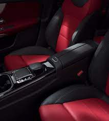 Mercedes Benz A Class Red Interior Amg Leather Sport Seats Mercedes Benz Interior Benz A Class Red Interior Car