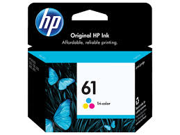 hp 61 ink cartridge tri color 165 pages ch562wn