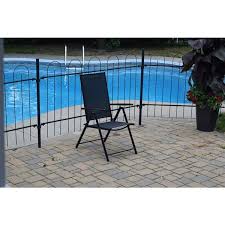 Great savings & free delivery / collection on many items. Corriveau Phoenix Folding Patio Chair Black 2 Pack Lowe S Canada