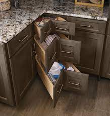 You could spend just $5,000 to outfit a small kitchen with very basic kraftmaid cabinets or you could spend $25,000 or more for kraftmaid cabinets made from expensive wood such as cherry with lots of custom features and upgrades. Kraftmaid Base Corner Drawer Cabinet Traditional Kitchen Detroit By Kraftmaid Houzz