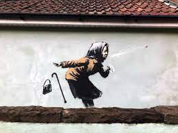 1974, a remarkable figure of british street art. Owners Of Bristol House Banksy Used For New Achoo Art Work Delay Sale Of Property West Country Itv News