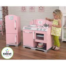 Transform Your Kitchen Into A Retro Kitchen Darbylanefurniture Com In 2020 Kidkraft Retro Kitchen Wooden Play Kitchen Kitchen Refrigerator