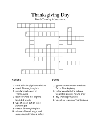 Check spelling or type a new query. Thanksgiving Crossword Puzzle Best Coloring Pages For Kids