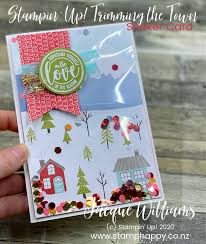 What can i use instead of acetate or window plastic? How To Make The Easiest Shaker Card In The World Video Tutorial Stamp Happy Jacque Williams Stampin Up Demonstrator