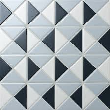 All modutile garage floor tiles are made in the usa with quality in mind. Blue Mountain Kaleidoscope 2 Triangle Geometric Tiles Design Ant Tile Triangle Tiles Mosiacs Floors Kitchen Bathroom Walls Accents