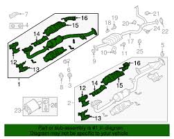 2010 2018 Subaru Exhaust Manifold 44620ac24a Subaru Parts Store