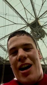 Senior Brady Bickel shows love to Madrid and the fans supporting @ the  DOME! West Hancock will face the winner of St. Ansgar/Tri-Center., #ihsaa  #iahsfb #boundia