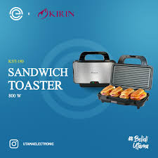 Ingin pakai sandwich toaster tapi takut tagihan listrik membludak? Jual Toaster Kirin Lazada Co Id
