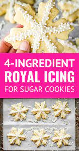 This is the best icing recipe ever. Easy Royal Icing Recipe For Sugar Cookies This Easy Royal Icing Is So Ridiculously Simple To Make N Royal Icing Recipe Easy Royal Icing Recipe Icing Recipe