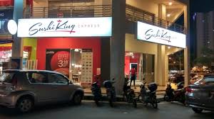 It is sited at the relau junction. Sushi King Express Golden Triangle Condominium Penang Malaysia Travelopy