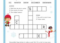 Enjoy these free, printable picture puzzles for kids! Crossword Worksheets Free Printables Education Com