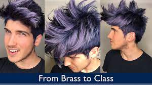From Brass To Class Mens Hair Colour Men Hair Color Silver Hair Color