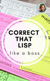 This Lisp Speech Therapy Packet Makes It Easy To Correct An Interdental Lisp Or A Latera Speech And Language Speech Therapy Materials Speech Therapy Activities