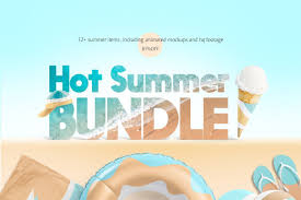 Hot Summer Mockups Bundle Design Mockup Free Free Packaging Mockup Free Psd Design