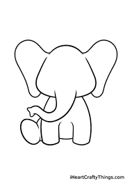 Create digital artwork to share online and export to popular image formats jpeg, png, svg, and pdf. Elephant Drawing How To Draw An Elephant Step By Step
