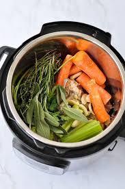 Top off with as much of the veggies as will fit, filling in some of the cracks. How To Make Instant Pot Bone Broth The Real Food Dietitians