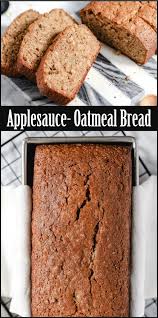 Applesauce Oatmeal Bread Recipe Oatmeal Bread Oatmeal Bread Recipe Applesauce Bread