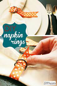 Diy Thanksgiving Thanksgiving Napkin Rings Thanksgiving Napkins Napkin Rings