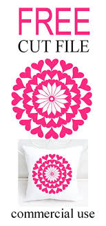 Free Heart Mandala Svg Eps Dxf Png On Design Bundles Sponsored Freesvg Freesvgfiles Freecutfiles Freemandala Free Valentines Svg Cricut Crafts Svg