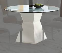 furniture of america mauna white round