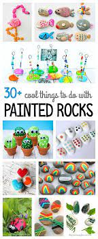30 Cool Things To Do With Painted Rocks Rock Crafts Crafts Painted Rocks