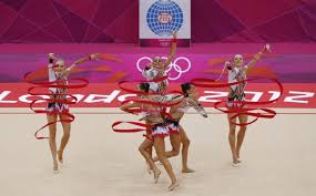 A folgaria si esibiranno anche le 'farfalle. Londra 2012 Ginnastica Artistica Ritmica Poesia In Movimento Foto