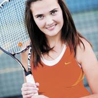 Tennis team's Welch goes out with a bang