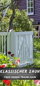 Classic Vorgartenzaun Weiss Zaun Gartenzaun Vorgarten Zaun
