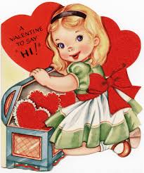 These valentine cards are easy to download and print. Free Vintage Image A Valentine To Say Hi Old Design Shop Blog