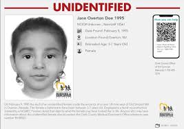 UNIDENTIFIED IN MISSOURI A skull of a young child was recovered in Pulaski  County, Missouri