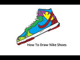 Maybe you would like to learn more about one of these? How To Draw Nike Shoes How To Images Collection