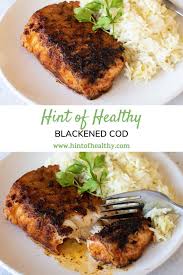 We did not find results for: Blackened Cod Easy Healthy Fish Dinner Hint Of Healthy